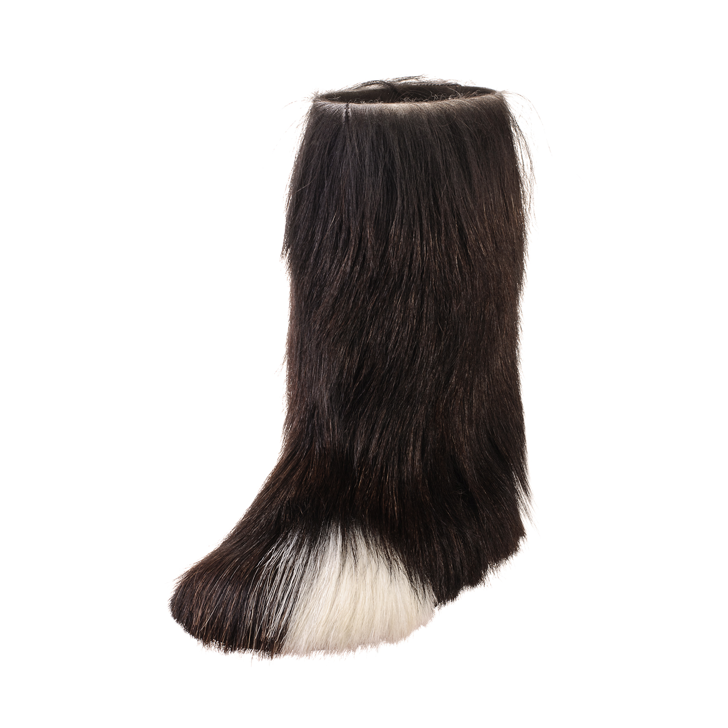Aria High Fur Shoes (Mountain Goat Fur)