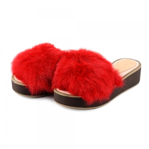 Жіночі сабо з хутром