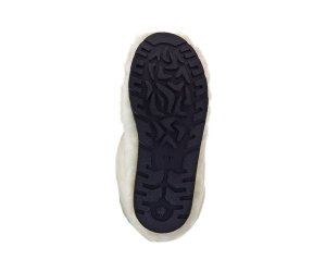 Elizabeth White High Fur Shoes (Sheepskin Fur)