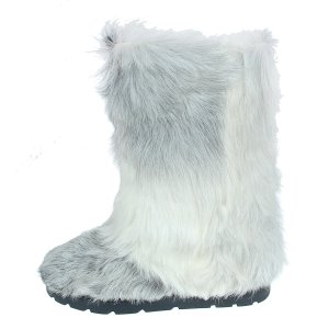 Dominica High Fur Shoes (Mountain Goatling Fur)