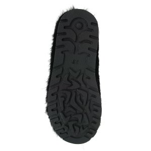 Dali High Fur Shoes (Black Nutria Fur)