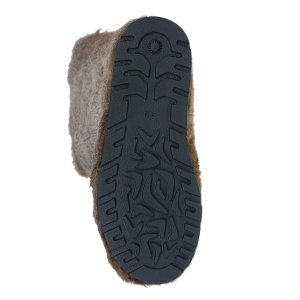 Silvia High Fur Silver Shoes (Nutria Fur)