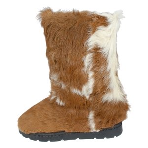 Till High Fur Shoes (Calf Fur)